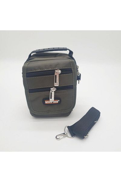 SEVENTEEN Horizontal Zippered Mini Size Men's Handbag