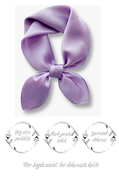 PratikDikisco Lila Saten Fular