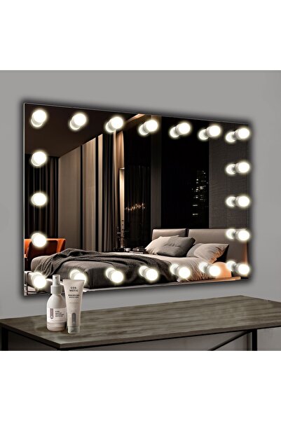 DENİZ KOÇ GRUP 120x80cm Kulis Işıklı Profesyonel Makyaj Aynası