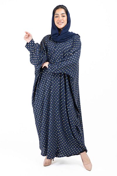 IKKXA Abaya AIK8004 Blue