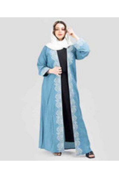 IKKXA Abaya AIK8003-B Sky Blue