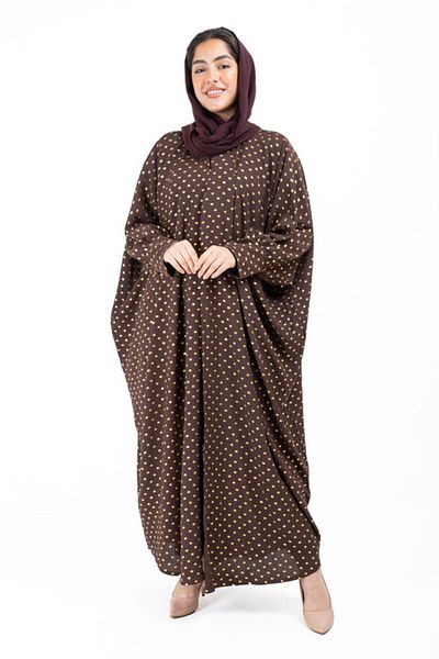 IKKXA Abaya AIK8004 Brown