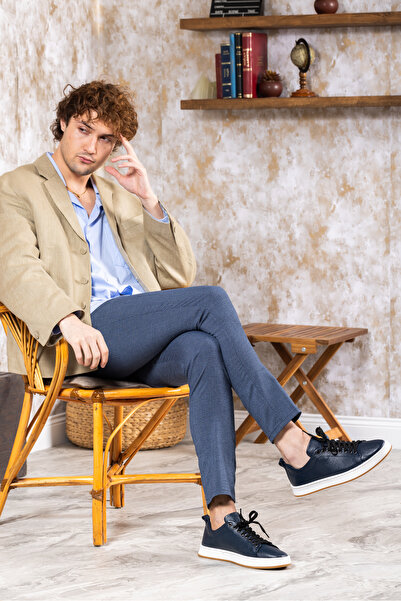 SELİN SOYLU Чоловічі кросівки з натуральної шкіри, повсякденне взуття, 100% шкіряне взуття, кросівки для чоловіків на всі сезони