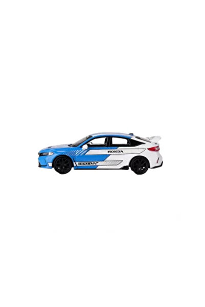 Çelik Mini Gt 1/64 Honda Civic Type R # 3 2023 Pace Car Blue