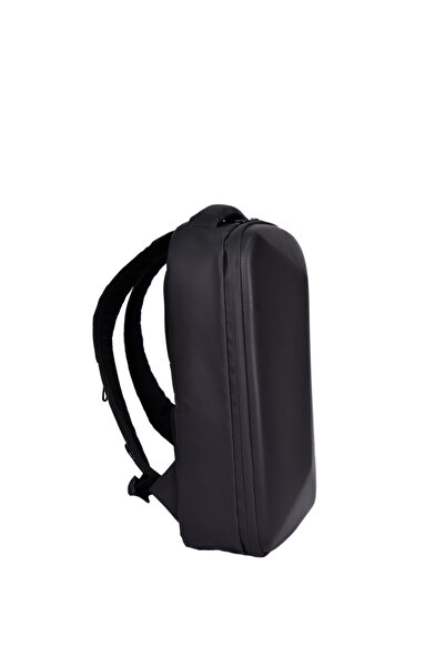 7K Polieva Suni Deri USB Şifreli Laptop Seyahat ve Sırt Çantası