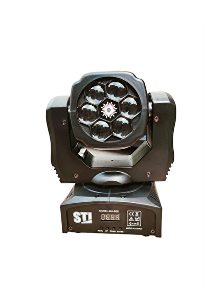 STİ STI MH-BEE 6PCS 12W BEE EYES BEAM LAZER ROBOT IŞIK