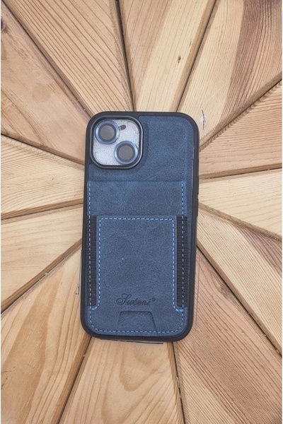 DEMİNA İphone 15 Plus / 14 Plus Uyumlu Magnet,Kartlıklı Magsafe Özellikli Kılıf