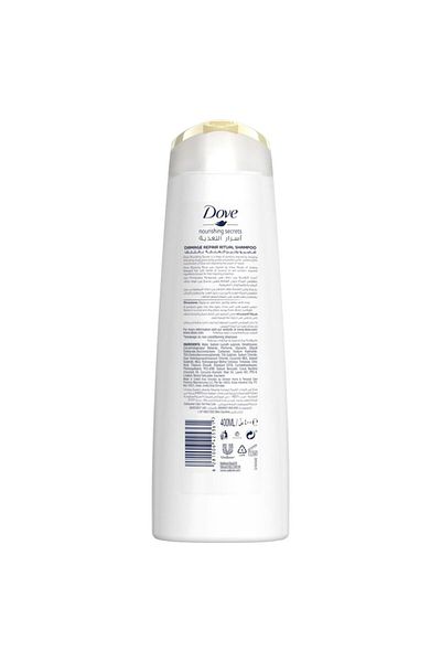 Dove - Shampoo - Coconut Oil And Turmeric - 400Ml