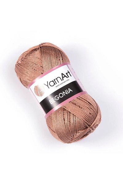 Yarnart Begonia - Mercerized Χέρι Πλεκτό Νήμα Καραμέλα-0015