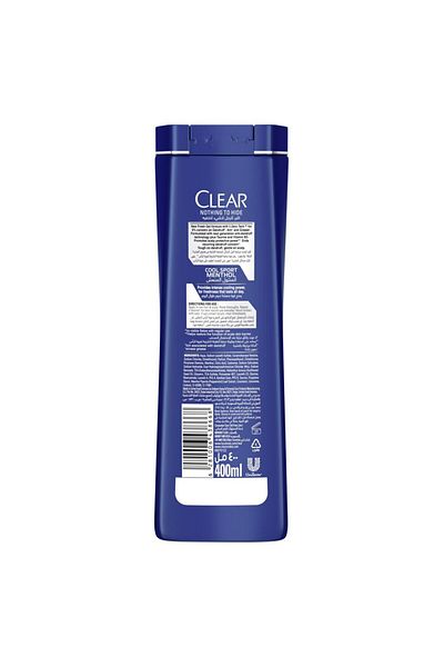 Clear Men - Cool Sport Menthol Shampoo - 400Ml