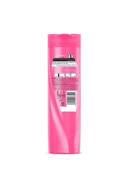 Sunsilk صانسيلك شامبو قوة ولمعان مع بروفيتامين B5 وزيت جوز الهند - 700 مل