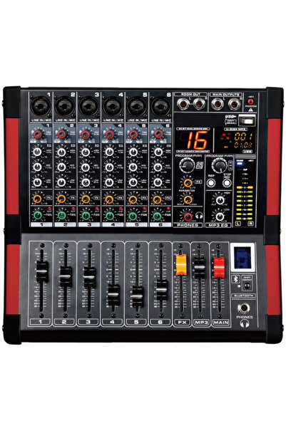 ODO Mx-6m99 6 Kanallı 99 Dsp Efektli Deck Mikser