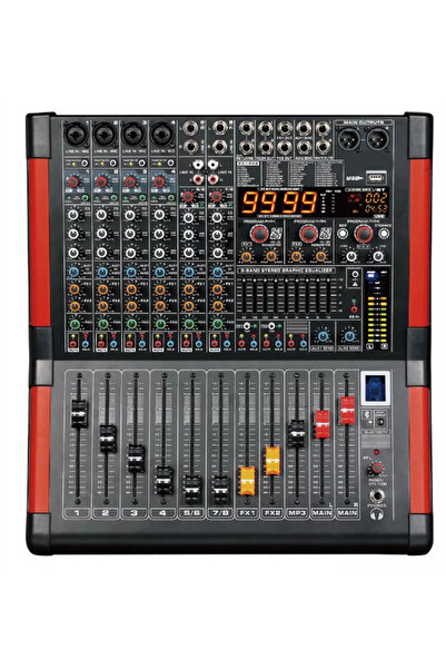 ODO Md-8m299 8 Kanallı Çift Dsp Efektli Deck Mikser