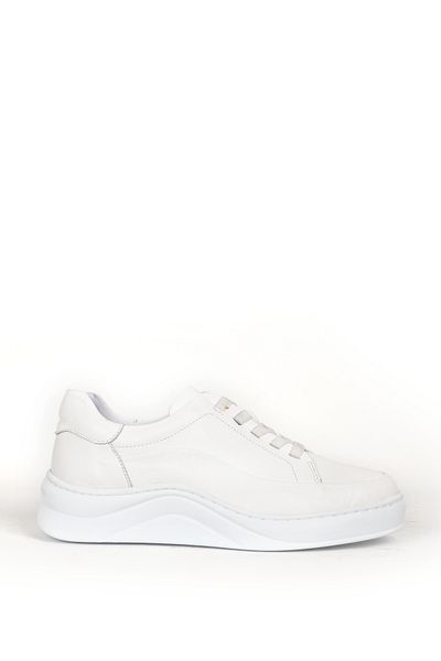 Dericlub Tenis alb pentru femei - fără șireturi, pantofi sport casual, 216677