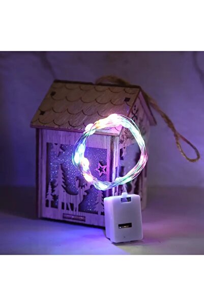 MENFRY Kendinden Pilli Yeni Nesil Peri Led 2 Metre Dekor Süsleme Aydınlatma