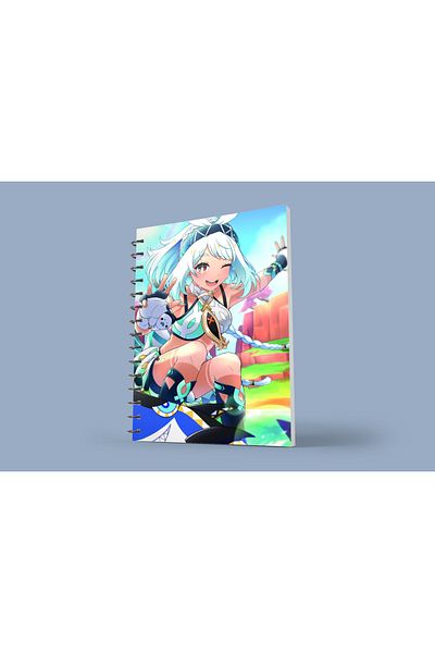 nihonwosekai Mualani Genshin A5 Boy Anime Notebook 50 Sheets
