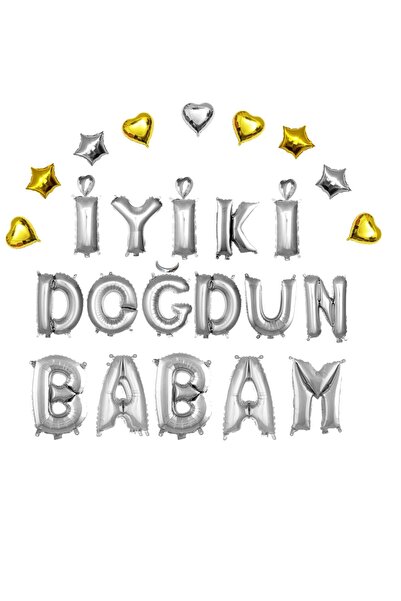 DÜVENCİ TİCARET İYİKİ DOĞDUN BABAM FOLYO BALON SET
