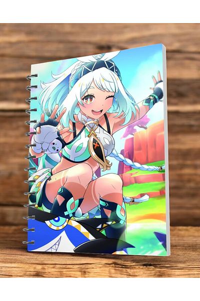 nihonwosekai Mualani Genshin A5 Boy Anime Notebook 50 Sheets