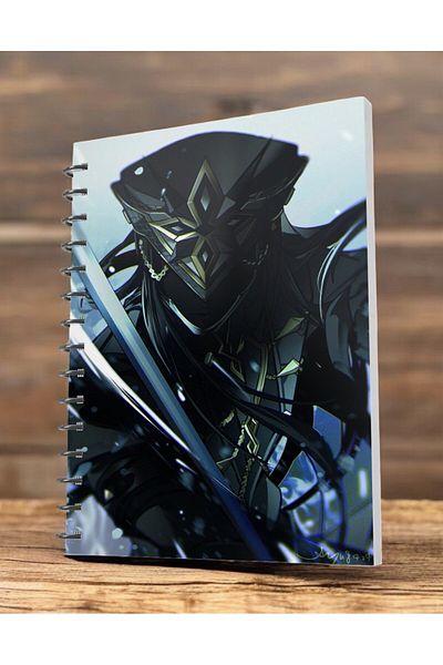 nihonwosekai Capitano Genshin A5 Boy Anime Notebook 50 Sheets