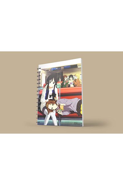 nihonwosekai K on A5 Anime Spiral Notebook 50 Sheets