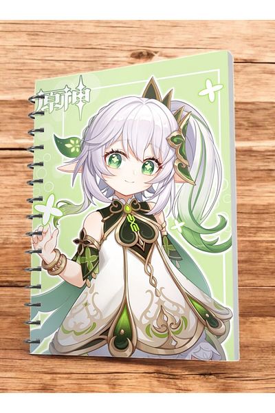 nihonwosekai Nahida Genshin A5 Boy Anime Notebook 50 Sheets