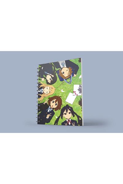 nihonwosekai K on A5 Anime Spiral Notebook 50 Sheets