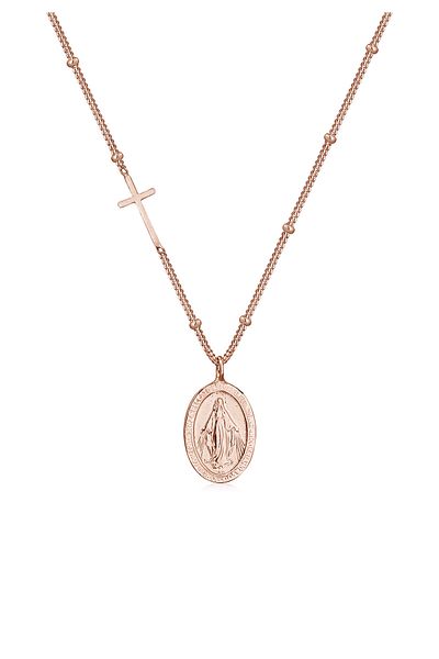 ELLI Colier din argint 925 cu model figura Mary