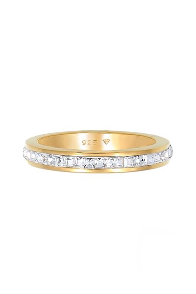 ELLI Dámský prsten - Vodoznak Geo Crystals, 925 Sterling Silver