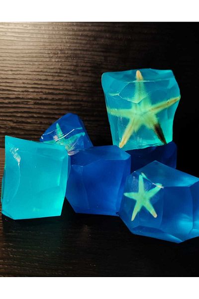 SOO SOAP Crystal Soap Set - Gift and Decorative