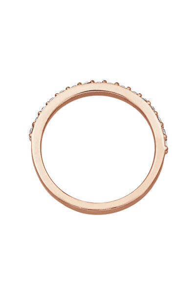 ELLI Dámský prsten Band Memoire Elegant s krystaly ze sterlingového stříbra 925