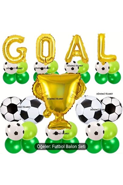 DÜVENCİ TİCARET FUTBOL TEMALI GOAL BALON SET