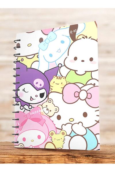 nihonwosekai Sanrio anime a5 boy spiral notebook 50 sheets