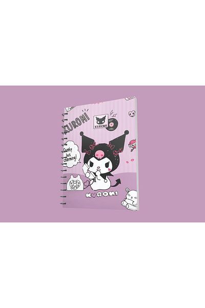 nihonwosekai Caiet Kuromi Sanrio Anime A5 cu spirală 50 de coli