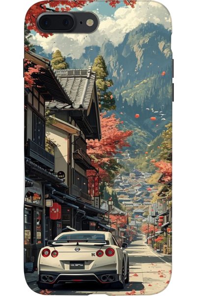Snacase Apple iPhone 7 Plus Compatible Hd+ Printed Nissan Gtr Patterned Silicone Case