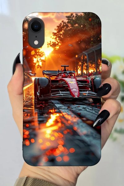 Snacase جراب من السيليكون المطبوع عالي الدقة متوافق مع هاتف Apple iPhone XR