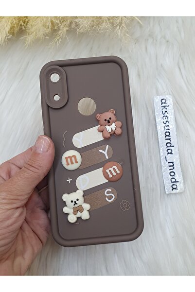 Aksesuarda Moda HUAWEİ Y6 2019 UYUMLU FİGÜRLÜ SİLİKON KILIF