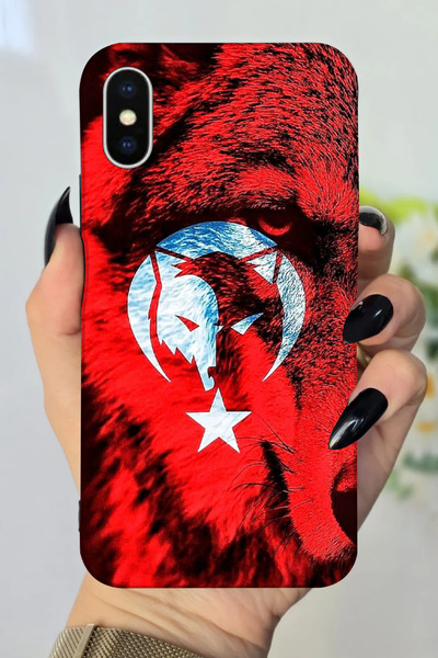 Snacase حافظة سيليكون متوافقة مع هاتف Apple iPhone Xs Max مطبوعة بنمط مشهد ال...