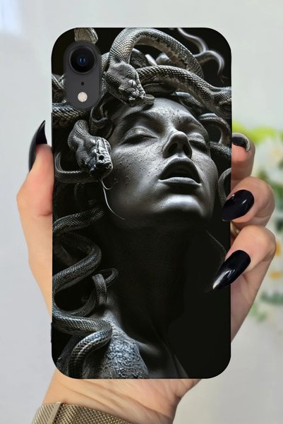 Snacase جراب سيليكون مطبوع عالي الدقة متوافق مع هاتف Apple iPhone XR