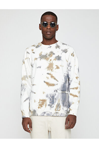 Koton Світшот з принтом На флісі Crew Neck