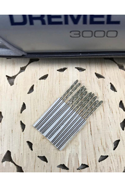 BGA 10 adet Dremel geleneksel gravür makinesi micro elmas freze matkap ucu 1mm