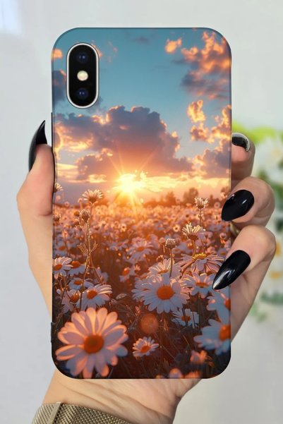 Snacase جراب سيليكون مطبوع عالي الدقة متوافق مع هاتف Apple iPhone Xs