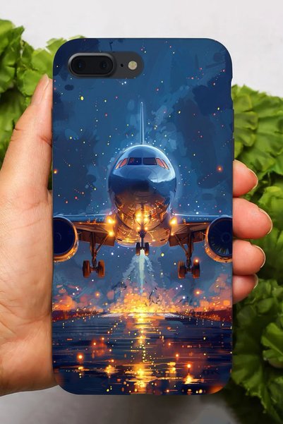 Snacase جراب سيليكون مطبوع عالي الدقة متوافق مع هاتف Apple iPhone 8 Plus