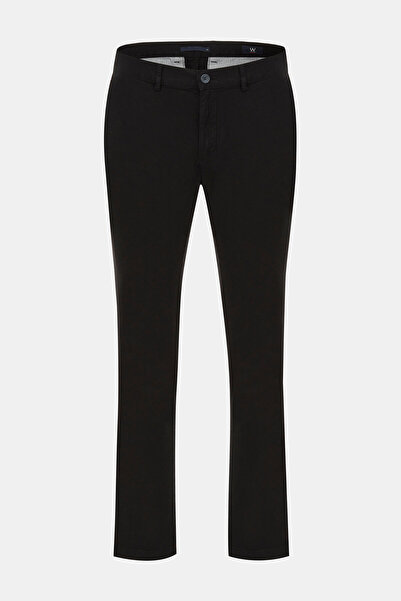 W Collection SİYAH BORU PAÇA SPOR PANTOLON