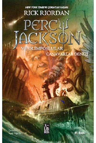 XLibris Percy Jackson ve Olimposlular 2 - Canavarlar Denizi kitabı güncel Ric...