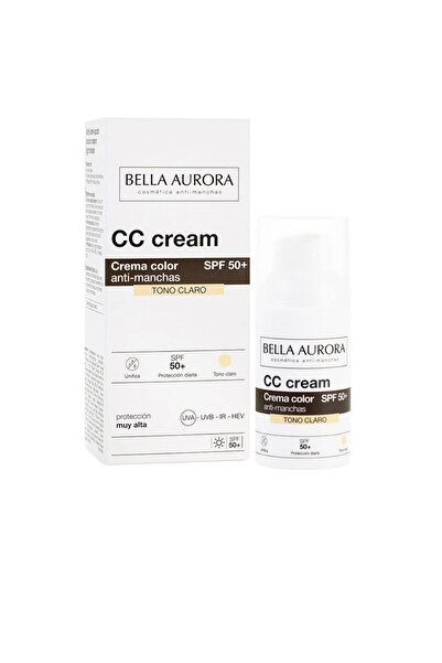 Bella Aurora Cc Cream Anti-manchas Spf50+ #tono Claro 30 ml
