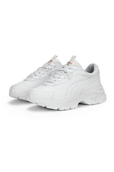 Puma Pantofi de damă Cassia Via Casual albi 389223 -01