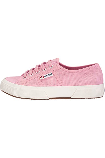 Superga Schuhe Unifarbener Baumwoll-sneaker Cotu Classic Mit Schnürung, Flexible Laufsohle Mit Struktur Und