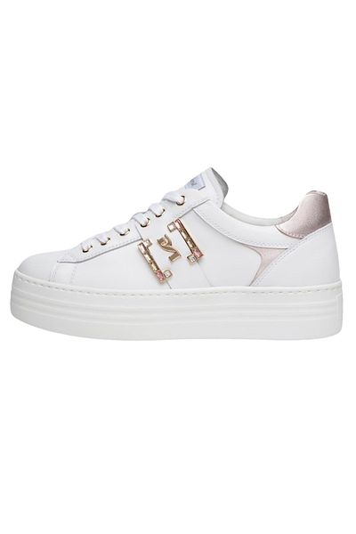 Nero Giardini Sportschuhe Skipper Bianco Etoile Rosa Sneaker