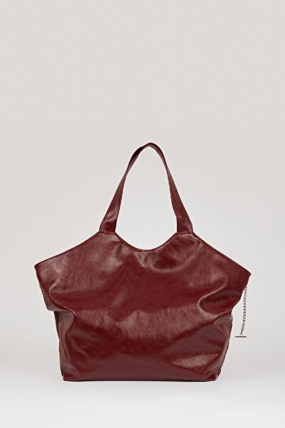 DeFacto Women's Maxi Faux Leather Shoulder Bag E2827Axns