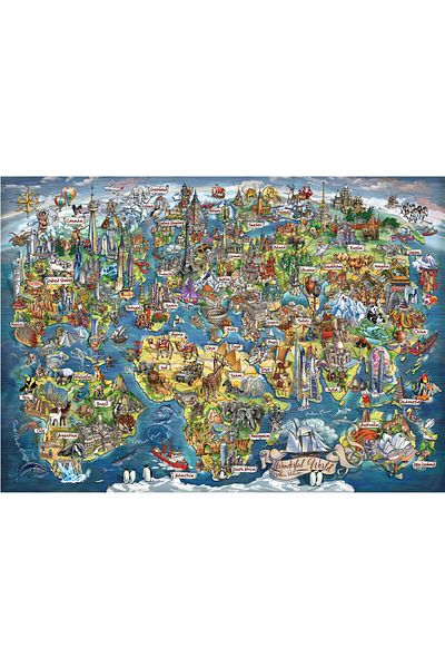 Anatolian Puzzle 3000 Pieces Wonderful World 4923